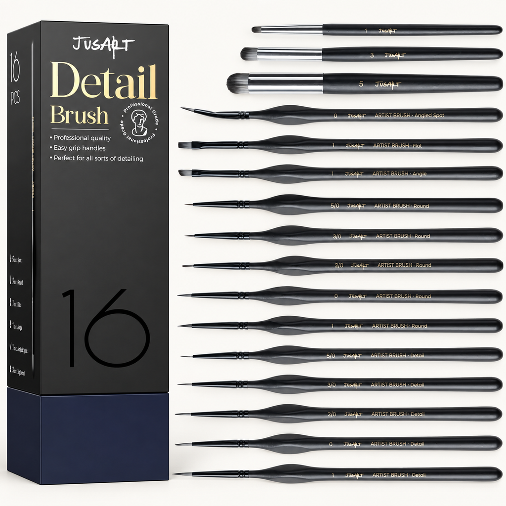 16-Piece Detail Paint Brush Set