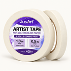 Artist Tape Combo Pack – 1/2 in + 1 in
