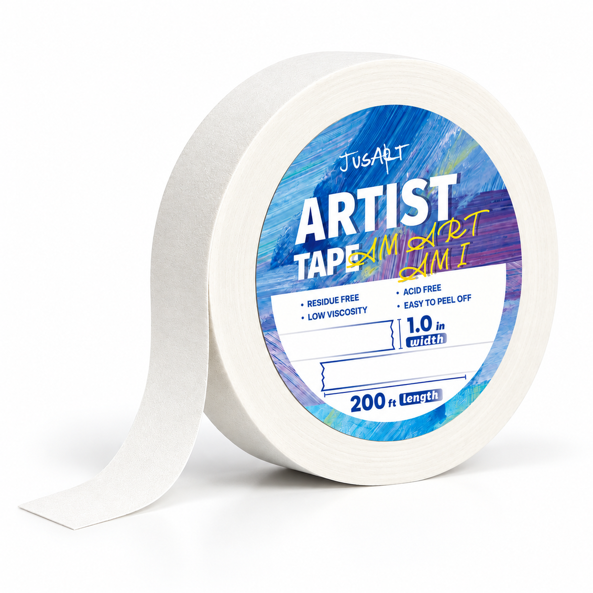 Cinta de artista – 1 pulgada × 200 pies