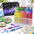 72-Color Acrylic Markers – Brush Tip