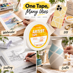 Cinta de artista – 1/4 pulg × 200 pies