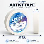 Cinta de artista – 1 pulgada × 200 pies