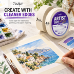 Artist Tape Combo Pack – 1/2 in + 1 in