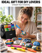 Rotuladores de pintura acrílica de 72 colores