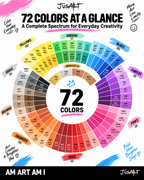 Rotuladores de pintura acrílica de 72 colores