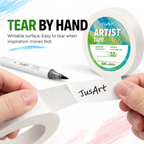 Artist Tape for Watercolor Paper – 0.5 in × 200 ft