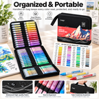 48-Color Acrylic Paint Markers