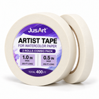 Artist Tape Combo Pack – 1/2 in + 1 in