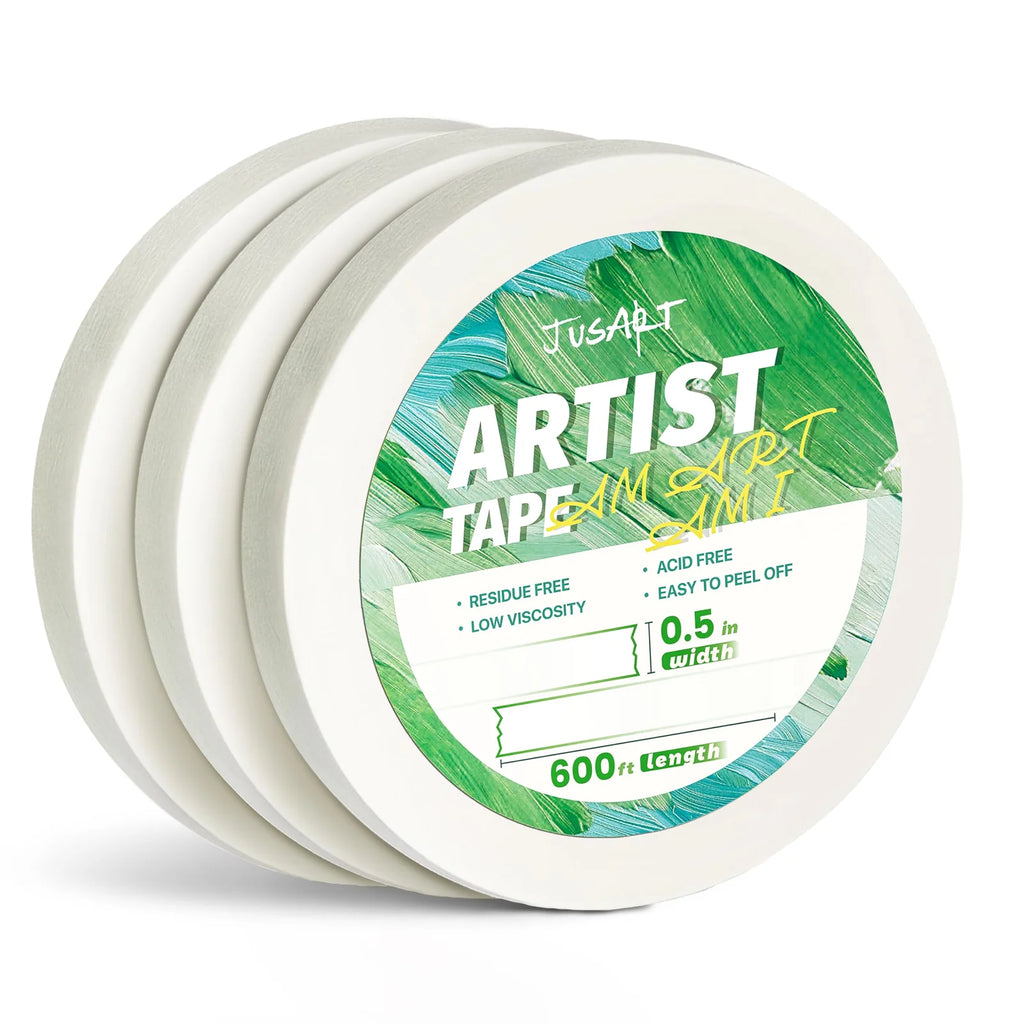 Artist Tape for Watercolor Paper – 0.5 in × 200 ft