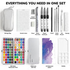 100-Color Watercolor Paint Set
