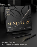 12-Piece Detail Paint Brush Set
